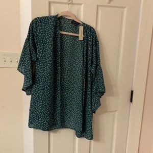 Green cardigan brand new